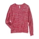 thumbnail image 1 of Suéter Dolman con cuello en V Aeropostale para mujer rojo extragrande, 1 of 1