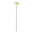 thumbnail image 2 of Linnome Artificial Lotus Flower Spring Summer Decor Realistic One Stem Fake Lotus for Living Room Pond Decoration Z5-Green, 2 of 6
