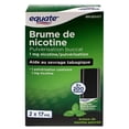 thumbnail image 4 of Brume de nicotine pulvérisation buccal, Arôme de menthe poivrée Equate, 4 of 5