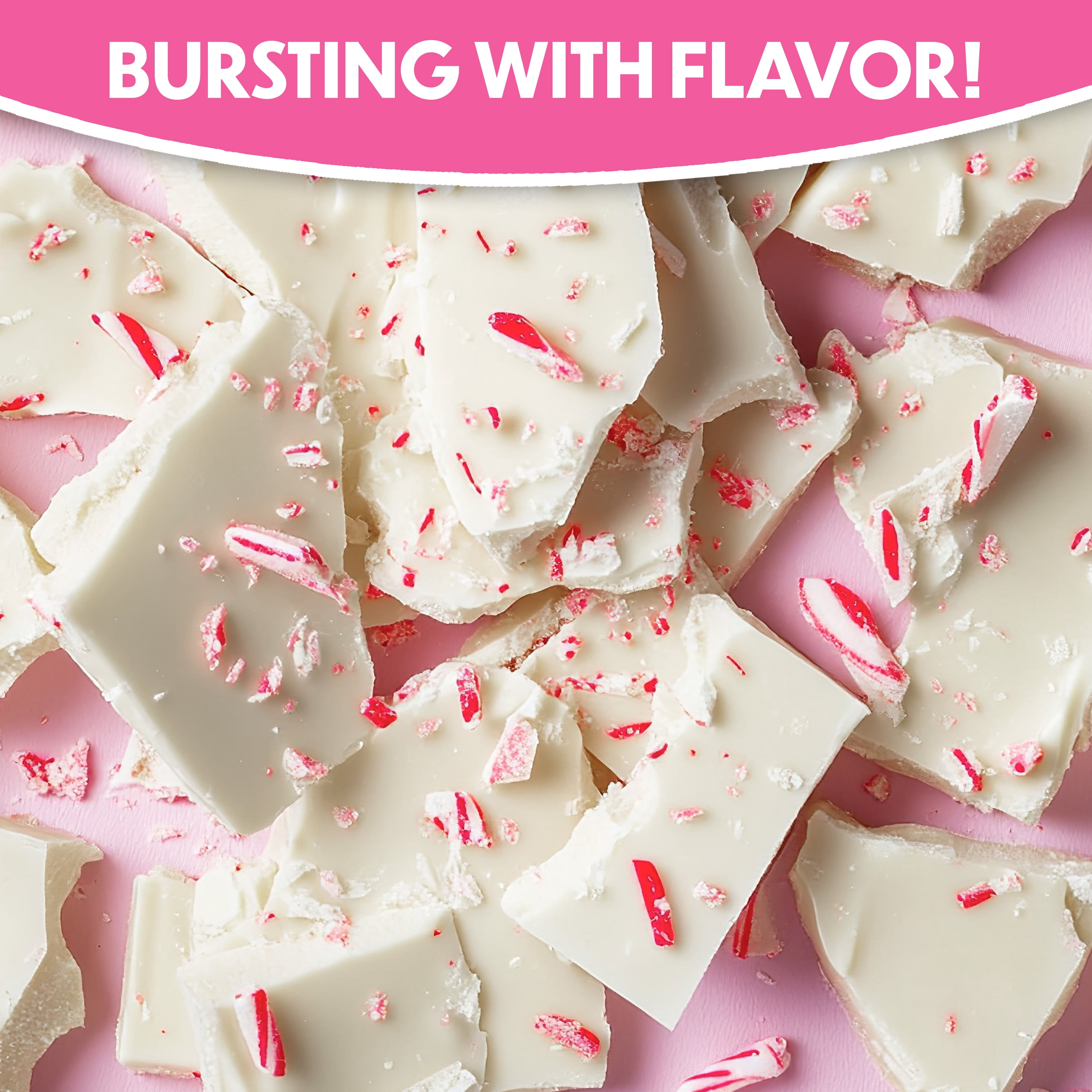 Sweet Shoppe White Peppermint Blast Melting Wafers, 5 lbs
