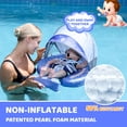 thumbnail image 2 of Baby Pool Float Mambobaby con toldo y cola de 3 a 24 meses, 2 of 7