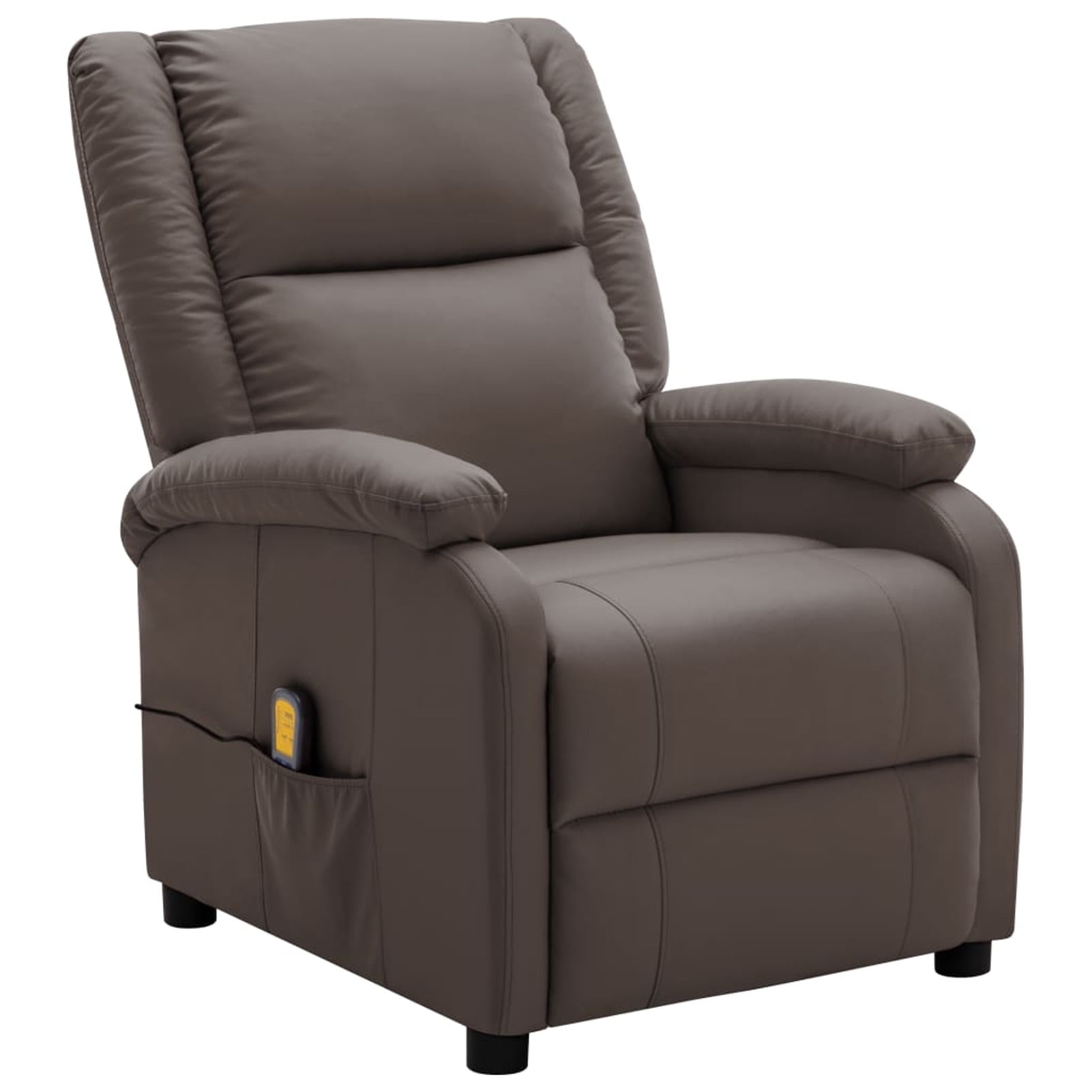 Massage Chair Brown Faux Leather - Walmart.com