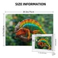thumbnail image 4 of Sikiie Chameleon Puzzle, Jigsaw Puzzles, Jigsaw Puzzles 1000 Pieces, Custom Jigsaw Puzzle for Adults (29.5×19.7in, Horizontal), 4 of 9
