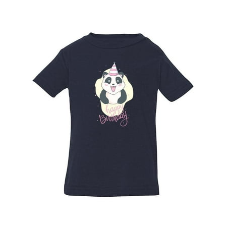 

Panda Wishing Happy Birthday T-Shirt Infant -Image by Shutterstock 18 Months