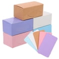 thumbnail image 4 of Miangastore 500pcs Blank Memo Cards Paper Study Cards Note Cards Memo Scratch Pads Message Paper Cards, 4 of 8