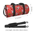 thumbnail image 2 of Easygdp Cute Christmas Bunny Bolsa de Viaje, Bolsa de Mano, Bolsa de Gimnasio, Bolsa de Equipaje para Viaje, 2 of 6