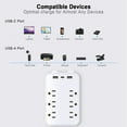 thumbnail image 3 of Carevas Socket,Wall Adapter 9-in-1 6-Outlet 2 USB 1 USB-C 2 USB 1 USB-C Power Wall Office 6-Outlet 2 USB 1 USB-C Power Socket SIUKE 9-in-1 ICHU 9-in-1 Wall Socket ERYUE 9-in-1 ERYUE Socket 9-in-1, 3 of 6