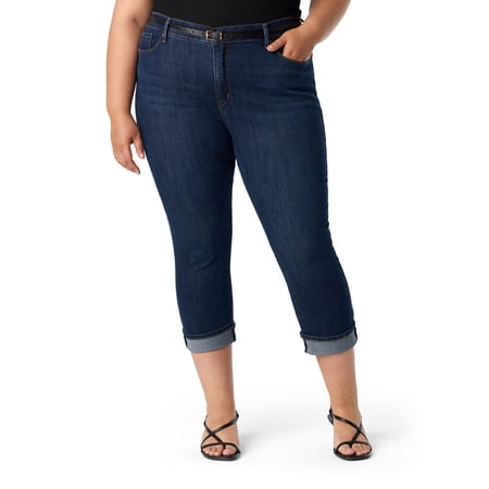 Levi Strauss Signature Women's Mid Rise Capri