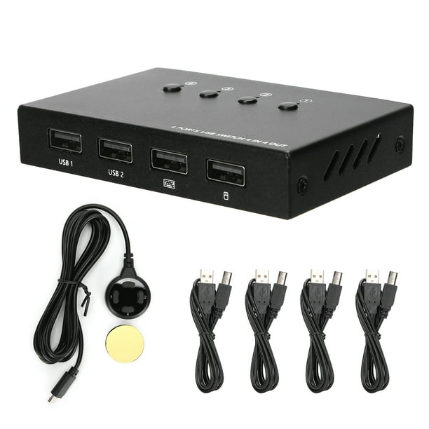 USB Switch Selector, USB Sharing Switch, Keyboard And Mouse High Speed