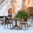 thumbnail image 2 of Compamia Loft Indoor and Outdoor Dining Arm Chair in Black, 2 of 8