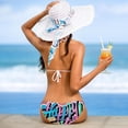 thumbnail image 5 of Easter Font Detachable Sponge Adjustable Strap Bikini Set Two-Pack Swim Suit Beachwear Pool Swimwear, 5 of 6