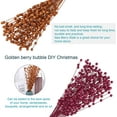 thumbnail image 5 of Nvzi Paquete de 200 tallos de bayas con purpurina navideña, palitos de purpurina falsos de 15,7 pulgadas, palitos de bayas de frutas artificiales para adornos de árboles de Navidad, plateados, 5 of 5