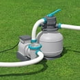 thumbnail image 3 of Bestway 2,200 Gallon Sand Filter Pump for Above Swimming Ground Pools up to 14,400 Gallons, 3 of 9