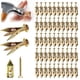 thumbnail image 2 of Buy 2 get 10% off Self-Drilling Anchors Screws, 2024 Upgraded Plated Steel Self-Drilling Anchors Self Drilling Drywall Anchors With Screws, 2 of 3