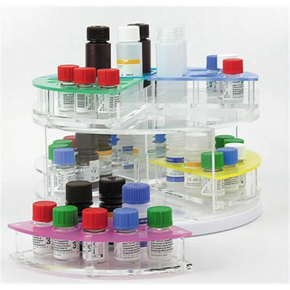 Two Tier Vial Control Rack