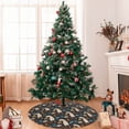 thumbnail image 7 of Yiaed Cute Alpaca Print Christmas Tree Skirt , Tree SkirtsTree Mat for Christmas Winter Holiday Indoor Decorations-48", 7 of 7