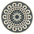thumbnail image 1 of LR Resources DAZZL54053NAV60RD 6 ft. Dazzle Round Area Rug, Navy, 1 of 1