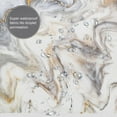thumbnail image 2 of Grey Gold Marble Shower Curtain,Grey Golden Cracked Lines Abstract Modern Shower Curtain for Bathroom Decor,Waterproof Texture Washable Fabric Shower Curtain,36 X 72, 2 of 2