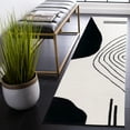 thumbnail image 2 of SAFAVIEH Rodeo Drive Dusan Abstract Runner Rug, Ivory/Black, 2'3" x 10', 2 of 8