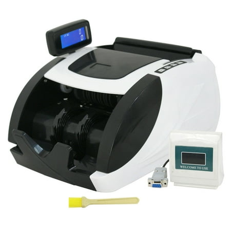 Zeny Money Bill Counter Machine Cash Counting Bank Counterfeit Detector Checker UV (Best Bill Counter Machine)