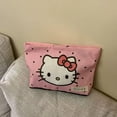 thumbnail image 1 of Sac d'Embrayage Hello Kitty Original Automne Sac Cosmétique Rangement Portable Style Simple Dessin Animé Grande Capacité, 1 of 1