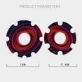 thumbnail image 2 of 2Pcs/Set 12 Colors PVC for Xiaomi M365/1s/pro2 Front Wheel Sticker Scooter Accessories Shell Kick Motor Protective Cover 6, 2 of 8