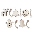 thumbnail image 4 of Innovador colgante de madera DIY, adornos colgantes, manualidades para la decoración del árbol de Navidad del hogar, 4 of 14