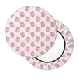 thumbnail image 3 of Round Bar Stool Seat Covers, Pink Disco Ball Elastic Round Chair Cover Stool Seat Slipcover Bar Stool Cushions Round Pad for 12-14 inch, 3 of 7