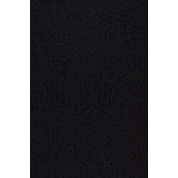 Indoor Outdoor Area Rug With Rubber Marine Backing For Patio Porch Deck Boat Basement Or Garage With Premium Bound Polyester Edges Black 15 X18 Walmart Com Walmart Com