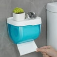 thumbnail image 4 of Caja de pañuelos de de 3 piezas, soporte de almacenamiento, compatible con montaje en pared, organizador de pañuelos faciales moderno para BLESIY soporte de papel higiénico, 4 of 8
