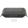 thumbnail image 1 of Decoration Automatic Brightness Adjustment Car Clock, Solar Power Clock, For Auto Car Vehicle Blue, 1 of 8