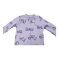 thumbnail image 3 of Mameluco Child of Mine Carter´s Niño 0-3 M Botón en Cuello Diseño de Camiones de Construcción Azul, 3 of 4