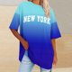 thumbnail image 2 of Camiseta Corta con Cuello Redondo Y Gota Del Hombro para las Mujeres, 2 of 4