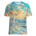 thumbnail image 5 of Healing Fruits T Shirts Basic T-Shirt Short Sleeve Ladies Tee Shirt Summer Graphic Clothing, 5 of 6