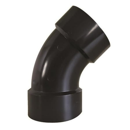 DWV 45 deg Elbow, 1.5 in. Hub