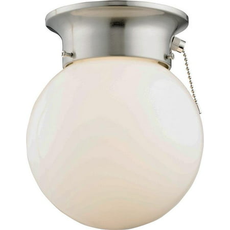 Boston Harbor Dimmable Ceiling Light Fixture With Pull Chain 1