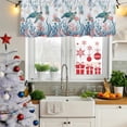 thumbnail image 5 of Turtle Coastal Curtain Valances for Windows, Kitchen Valance Window Treatments Panel 2 Pack, Summer Beach Ocean Shell Jellyfish Starfish Rod Pocket Short Curtains for Bathroom Bedroom 42 x 18 Inch, 5 of 8