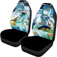 thumbnail image 5 of Uourmeti Sea Turtle Underwater Car Seat Covers 3 PCS Car Seat Covers Full Set Breathable Easy to Install Suitable for SUV Sedans, 5 of 10