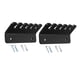 thumbnail image 2 of 2 clips para cables de acrílico, prácticos para cables USB y cargadores. Negro, 2 of 7