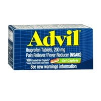 Advil Advanced Medicine for Pain Gel Caps 100