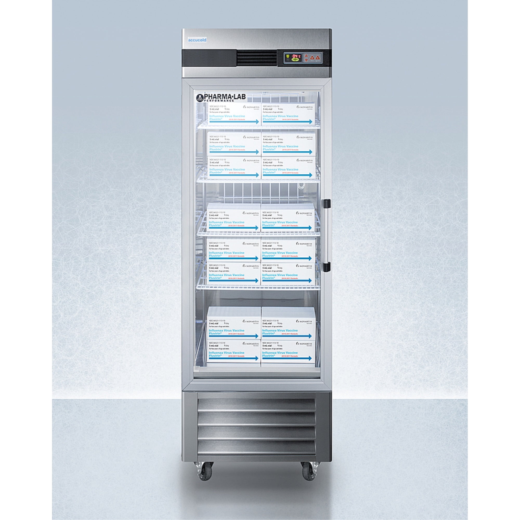 Pharma-Lab Performance Series 23 cu.ft. all-refrigerator with glass door, left hand door swing