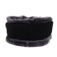 thumbnail image 3 of Gorro bufanda de dos piezas Gorro de punto para hombre bufanda otoño e invierno más gorro de terciopelo gorro de lana cálido, 3 of 6