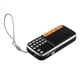 thumbnail image 2 of 2X Mini Radio AM Altavoz Estéreo Portátil Digital Reproductor de Audio MP3 Radio Linterna LED Soporte Unidad USB Tarjeta TF Entrada Auxiliar, 2 of 5
