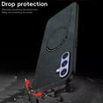 thumbnail image 5 of Mantto for Samsung Galaxy A24 4G Case Compatible with MagSafe Charging, Vegan PU Leather Slim Classic Luxury Elegant Thin Drop Protection Protective Cover for Samsung Galaxy A24 4G, Black, 5 of 9
