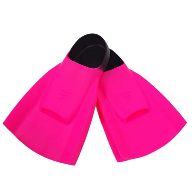 CSChome Diving Silicone Flippers 1 Pair Silicone Diving Fins Swimming Training Fins Professional Snorkeling Flippers Short Blade Flippers Leg Strength Building