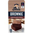 thumbnail image 1 of Quaker Chocolate Fudge Brownie Baking Mix, 1 of 15