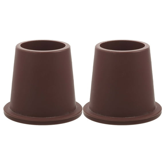 OULII Light Brown 2Pcs Silicone Umbrella Table Cover Preventing Scratches and Water Ingress