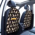 thumbnail image 2 of Goofa French Bulldog Pattern Car Back Seat Protector for Kids (2 Pack) ,Anti-kick Storage Mat for Car Seats,Shields from Footprints, 2 of 6
