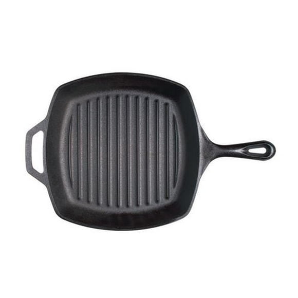 Lodge® Cast Iron Square Grill Pan, 10.5", Made in USA