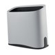thumbnail image 3 of Papelera, cubo de basura, papelera, contenedor, cesta, papelera para cocina, dormitorio, lavandería, cuarto de bebé, debajo del escritorio Gris, 3 of 8